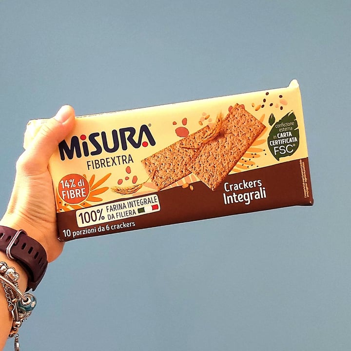 photo of Misura Crackers Integrali - FIBREXTRA shared by @ggiadap on  29 Oct 2021 - review