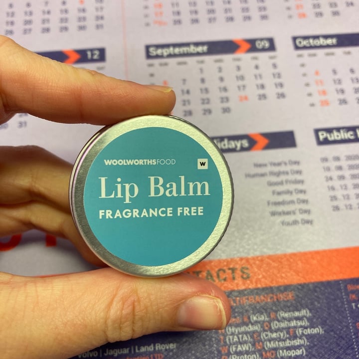 photo of Woolworths Lip Balm Fragrance Free shared by @phoebekon2 on  27 Aug 2020 - review