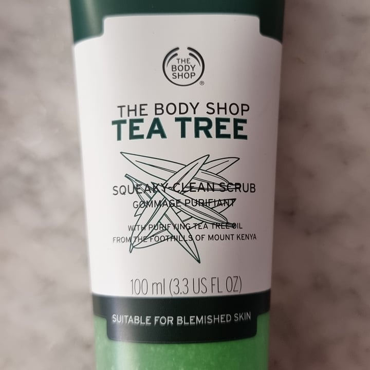 photo of The Body Shop Tea tree scrub shared by @miramiravegan on  26 Sep 2022 - review