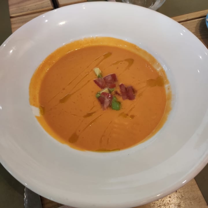 review photo of bodhigreen Vegetariano Crema de gazpacho y zanahoria shared by @nuriafiliu on 03 Sep 2021 - review