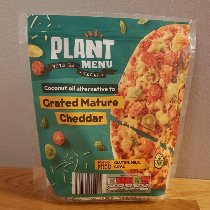 photo of Plant Menu Grated Mature Cheddar shared by @alicesabrina on  03 May 2022 - review