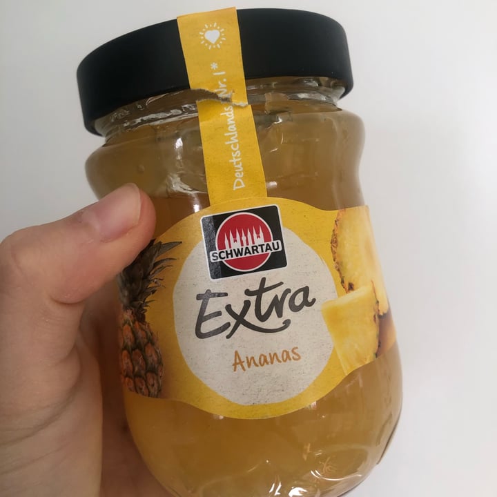 photo of Schwartau Extra Ananas shared by @luciafinotello on  10 Apr 2022 - review