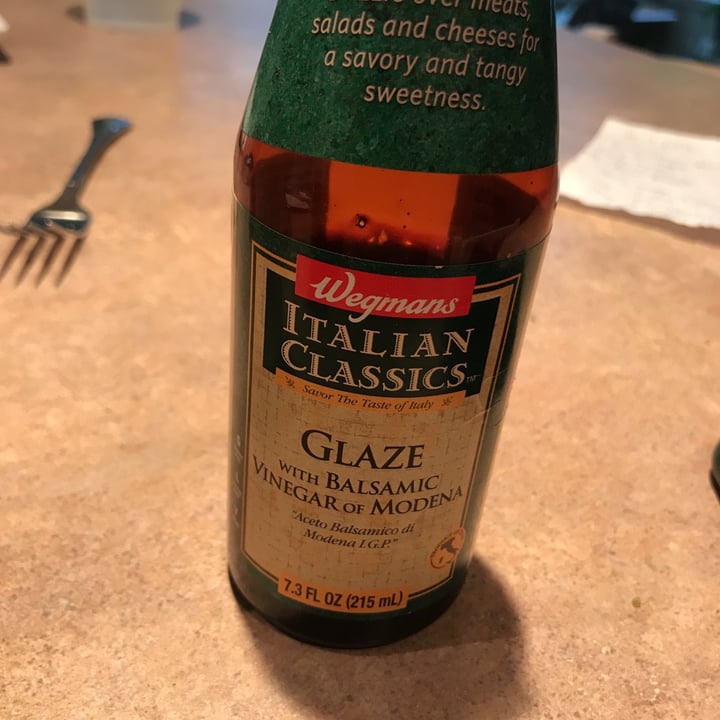 photo of Wegmans Glaze with Balsamic Vinegar of Modena shared by @kacalista on  17 Aug 2021 - review