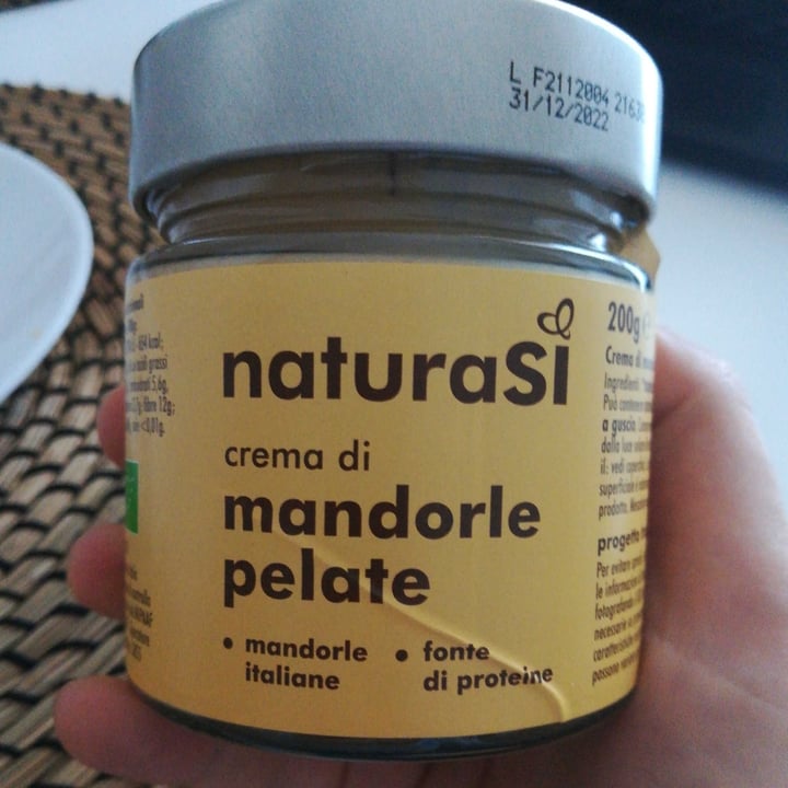 review photo of Natura Sì Crema di mandorle pelate shared by @elehele on 06 Jan 2022 - review