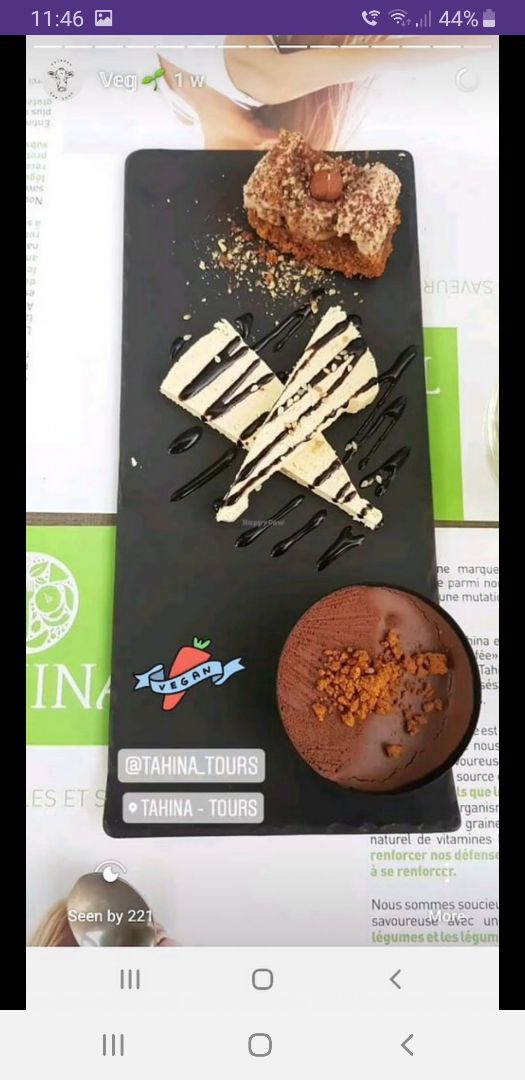 review photo of Tahina Dessert Trio shared by @oliviaholmes on 09 Dec 2019 - review