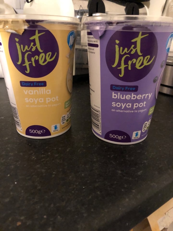 review photo of Just Free Blueberry soya pot shared by @shanahowells on 14 Feb 2020 - review