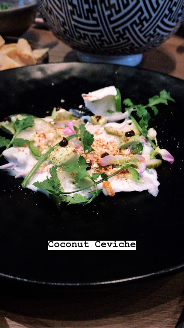 Photo of the dish “Coconut ceviche”