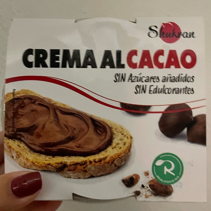 photo of Shukran crema al cacao shared by @noeee on  20 Oct 2022 - review