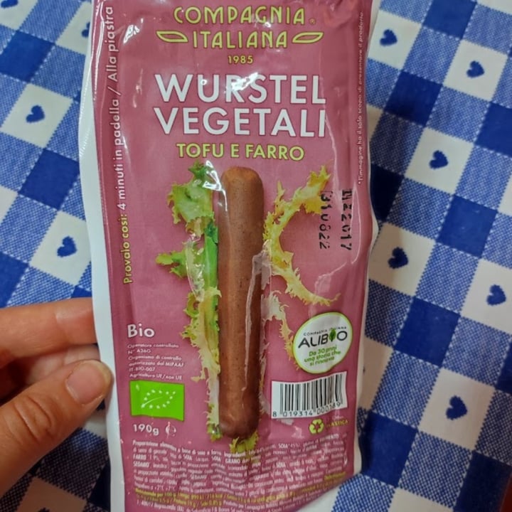 photo of Compagnia Italiana wurstel vegetali tofu e farro shared by @silvis on  25 Sep 2022 - review