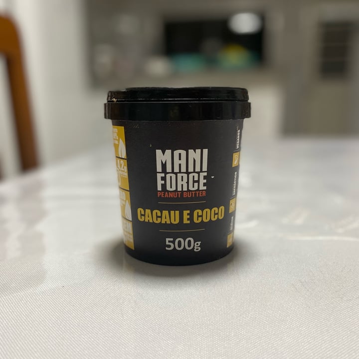 review photo of Mani force Pasta De Amendoim Mani Force shared by @arianiqueiroz on 03 Feb 2022 - review