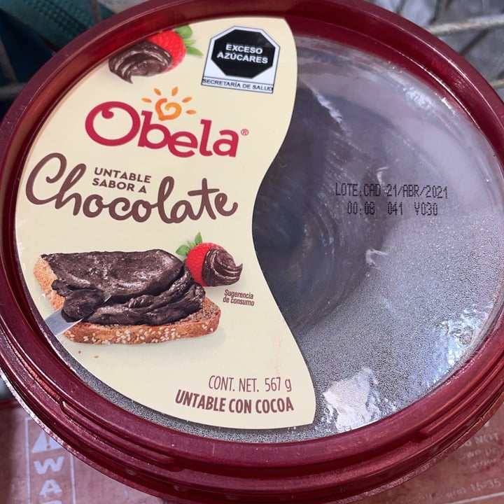 photo of Obela Untable de chocolate shared by @gortiz86 on  22 Mar 2021 - review