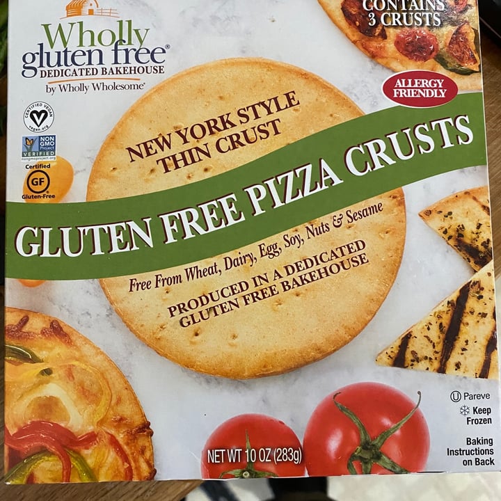 photo of Wholly Wholesome Gluten free pizza crust shared by @davyd9 on  20 May 2020 - review
