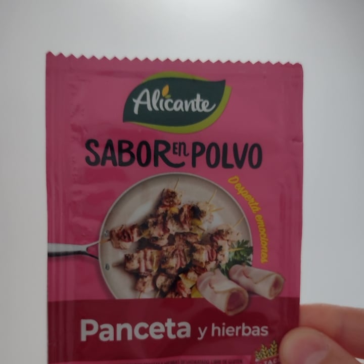 review photo of Alicante Panceta y hierbas Saborizante En Polvo shared by @veggiepini on 13 Sep 2021 - review