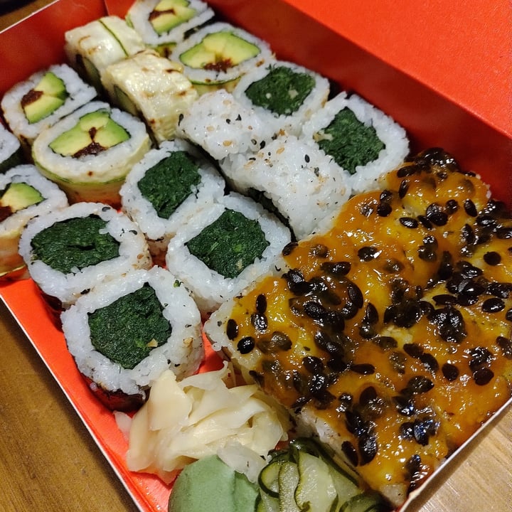 review photo of La Terraza Sushi Wok Sushi vegano shared by @norali on 13 Jan 2021 - review