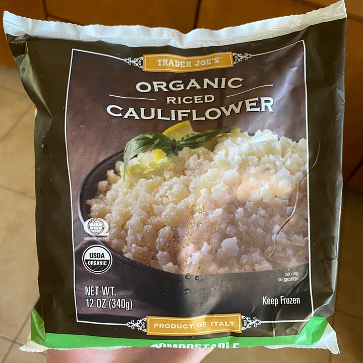 photo of Trader Joe's Organic Riced Cauliflower shared by @beckyyy on  18 Oct 2022 - review