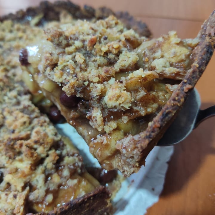 review photo of Vegana Por El Mundo Crumble de Manzanas shared by @carogarcia on 29 Jul 2020 - review