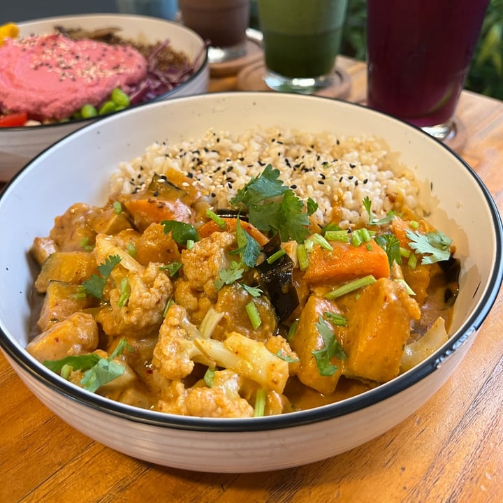 photo of The Plant Food Thai Red Curry Rice shared by @qmh on  25 Aug 2022 - review