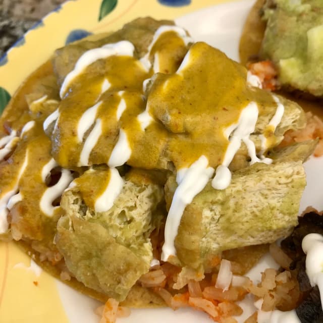 Photo of the dish “Chicharrón Verde Taco”