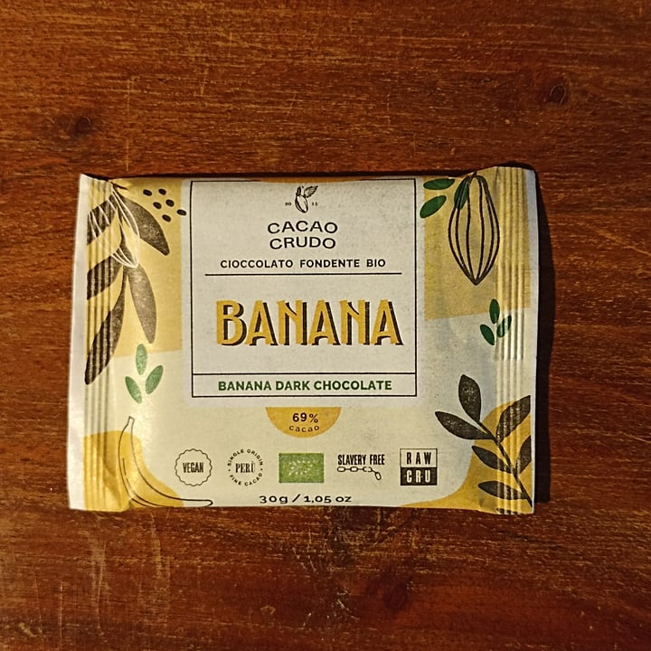 photo of Cacao crudo cioccolato fondente bio banana shared by @haruchan on  28 Nov 2022 - review