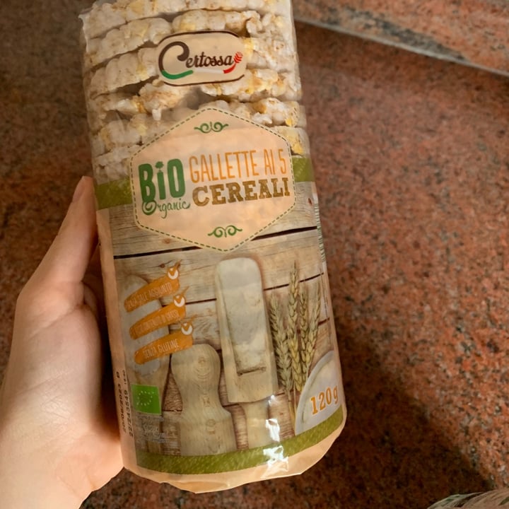 photo of Certossa Bio gallette ai 5 cereali shared by @giorgette on  01 Sep 2022 - review