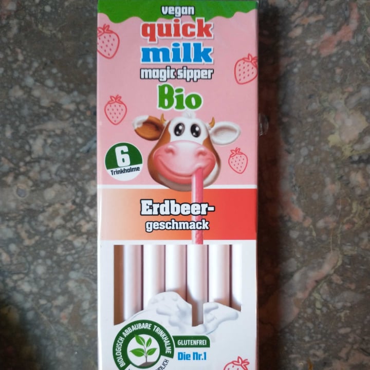 Quick milk Quick Milk Magic Sipper Bio Strawberry Review abillion