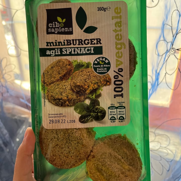 review photo of Cibo Sapiens Mini Burger Agli Spinaci shared by @ceraunavodka on 11 Aug 2022 - review