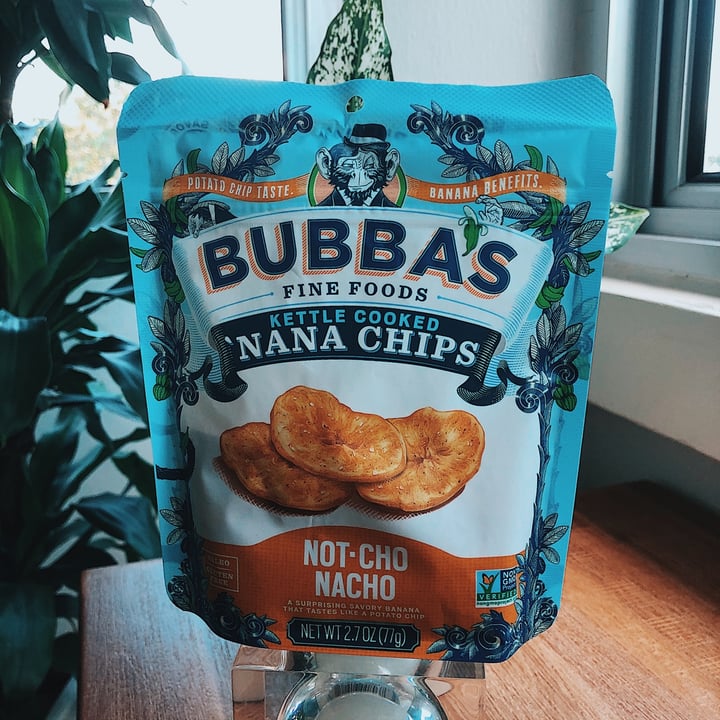 Bubba's Fine Foods Kettle Cooked Nana Chips Review abillion