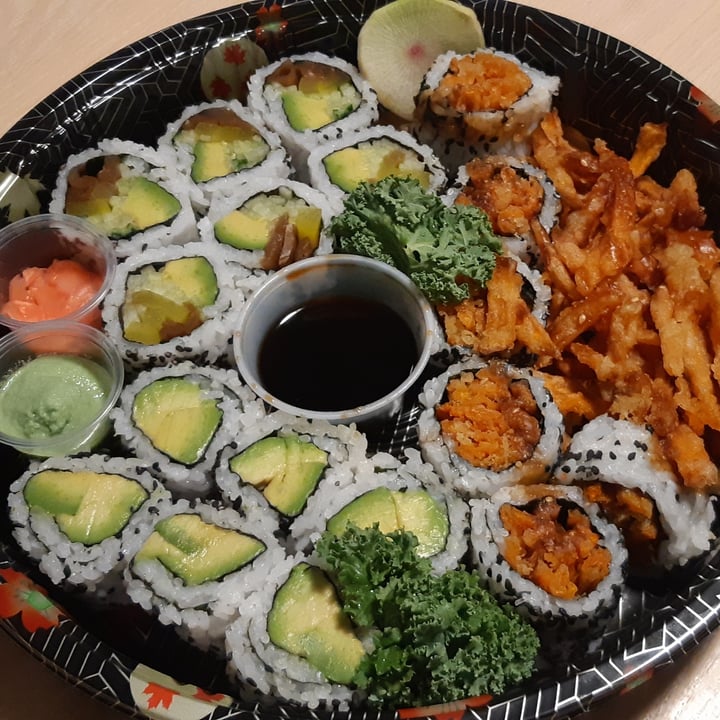photo of Mi-Ne Sushi Veggie Rolls, Sweet Potato Rolls, Avocado Cucumber Rolls shared by @jacswellness on  20 Feb 2021 - review