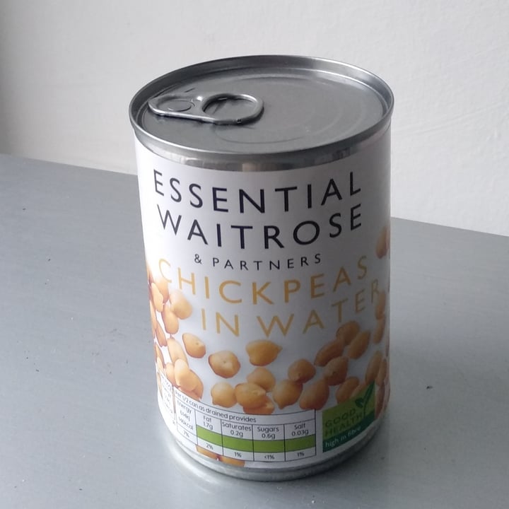 photo of Waitrose Essential chickpeas shared by @ktsuma on  03 Jun 2021 - review