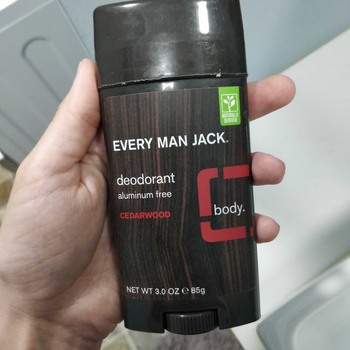 review photo of Every Man Jack Cedarwood Aluminum Free Deodorant shared by @miorudnicki on 28 Jun 2020 - review