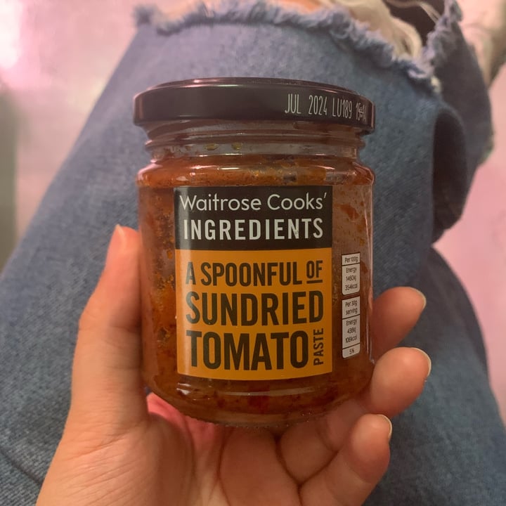 photo of Waitrose Sundried Tomato Paste shared by @germbunny on  09 Aug 2022 - review