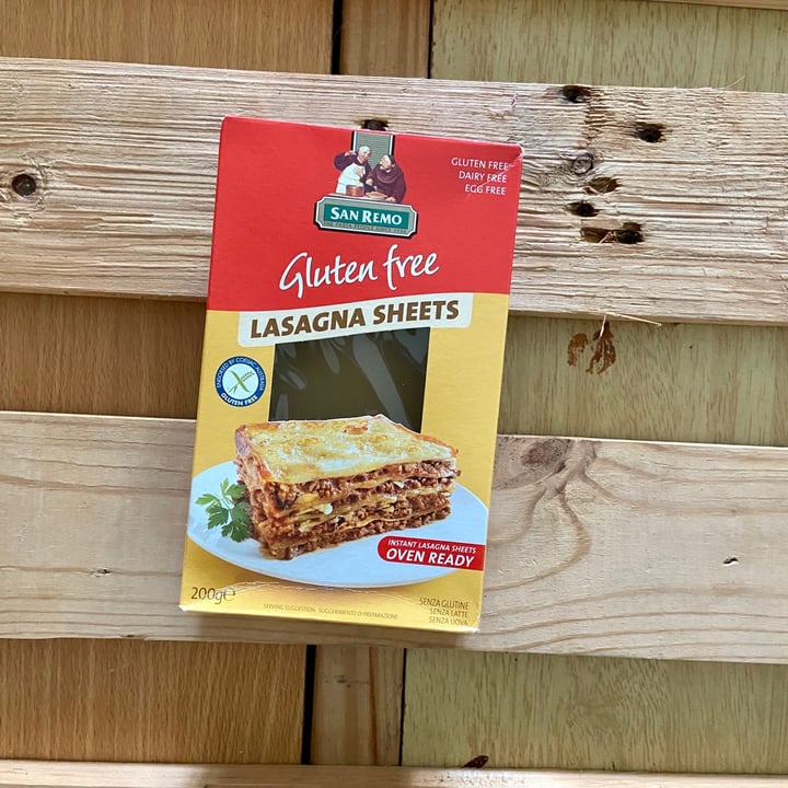 photo of San Remo Gluten Free Lasagna Sheets shared by @dafnelately on  04 Aug 2021 - review