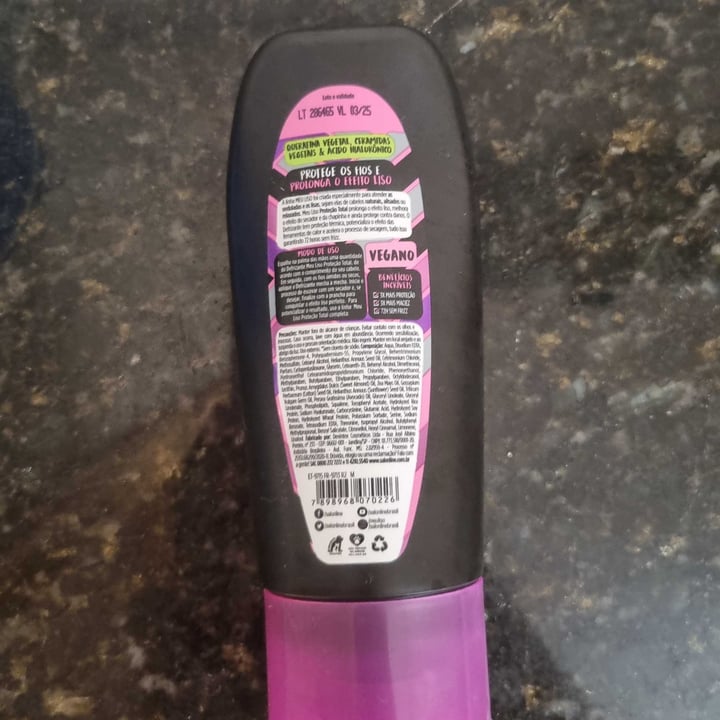 review photo of Salon line Meu Liso Proteção Total (Protetor Térmico) shared by @gabidavet on 02 May 2022 - review