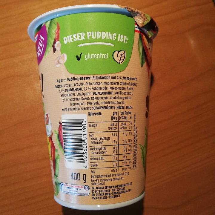 review photo of Dr. Oetker Love It! Pflanzlicher Chocolate Pudding shared by @tihcrown on 17 Mar 2021 - review