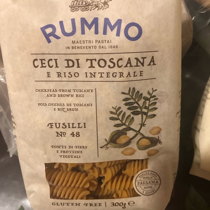 photo of Rummo Fusilli n. 48 ceci di Toscana e riso integrale shared by @tregatte on  26 Jun 2022 - review