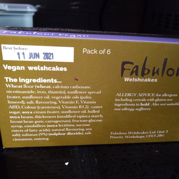 review photo of Fabulous Welshcakes Vegan Welshcakes shared by @jadag on 19 Jun 2021 - review