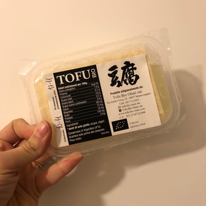 photo of Tofu Bio otani Tofu shared by @liatraballero on  20 Nov 2022 - review