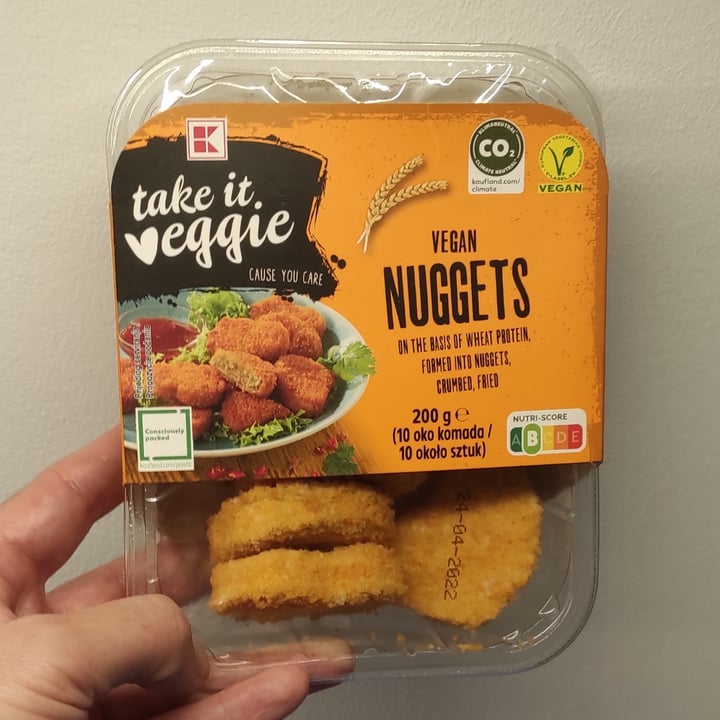 photo of Kaufland Take it Veggie Vegan Nuggets shared by @danga on  22 Apr 2022 - review