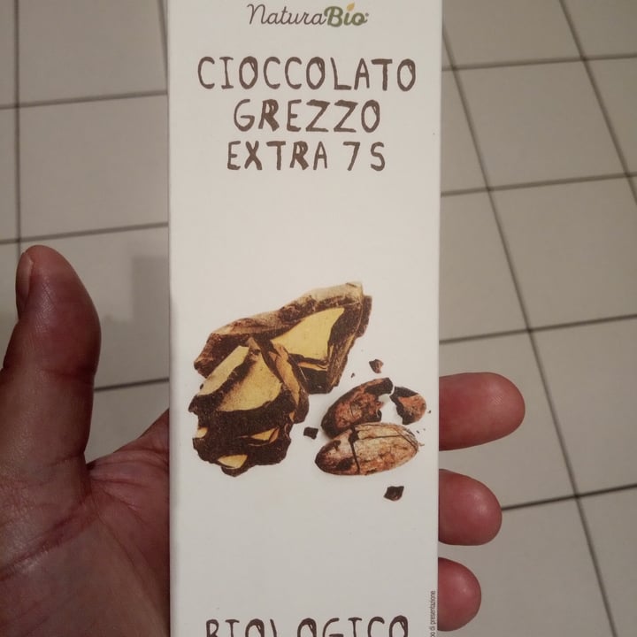 photo of NaturaBio Cioccolato Grezzo Extra shared by @pierporco on  28 Jun 2021 - review