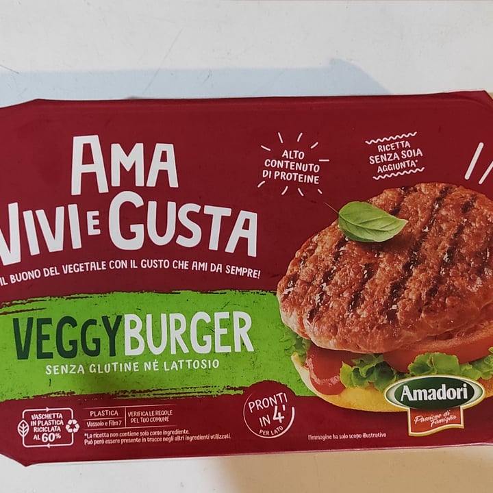 photo of Amadori Veggy Burger shared by @alessiagabbarrini on  25 Aug 2022 - review