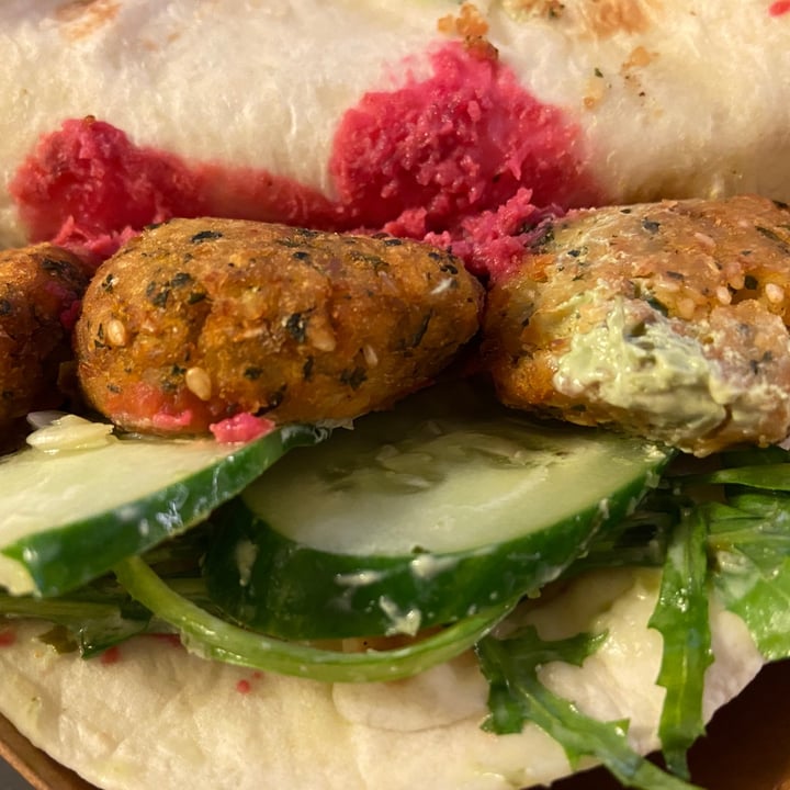 review photo of The Soup Spoon Falafel Wrap shared by @dianalyh on 11 Jul 2021 - review