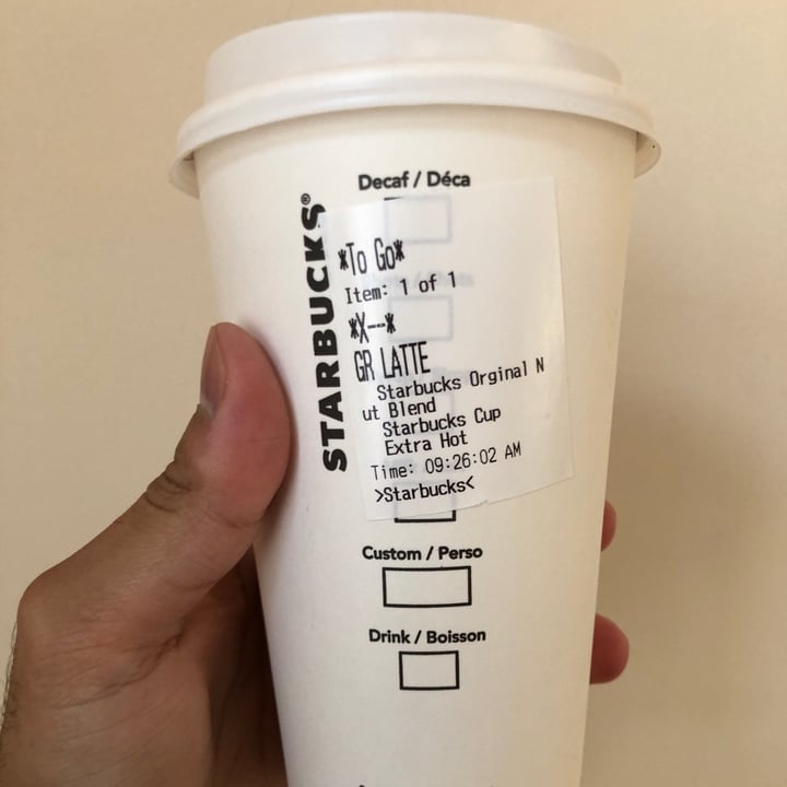 photo of Starbucks Starbucks™ Original Nut Blend shared by @rikesh on  17 Jan 2021 - review