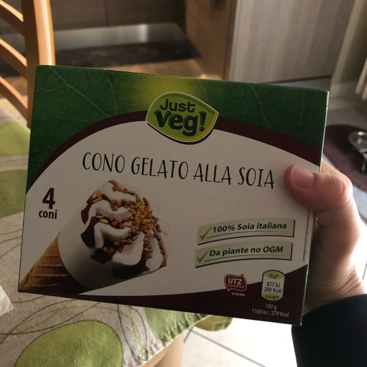 photo of Just Veg! (ALDI Italy) Cono gelato shared by @frauri on  25 Jun 2022 - review