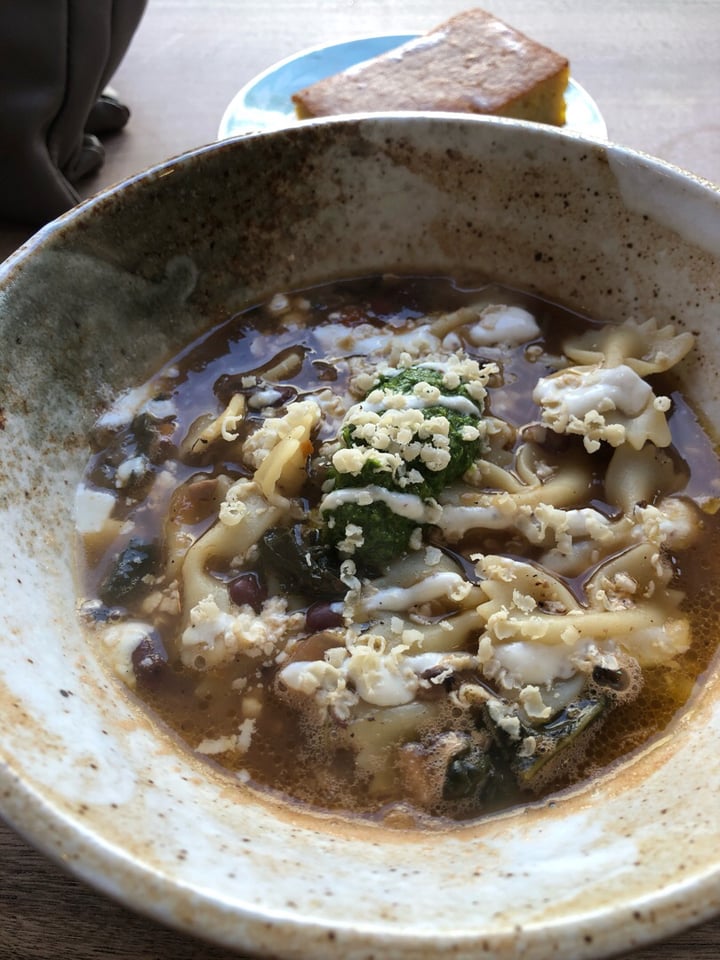 photo of Lagusta's Luscious Commissary! Minestrone Soup shared by @officialfatvegan on  21 May 2019 - review