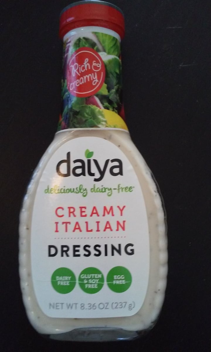 photo of Daiya Creamy Italian Dressing shared by @steveerlsten on  27 Dec 2019 - review