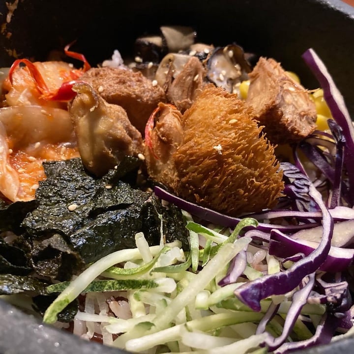 photo of Nature Cafe Monkey Head Mushroom Bibumbap Rice shared by @alytevasin7 on  18 Jul 2022 - review