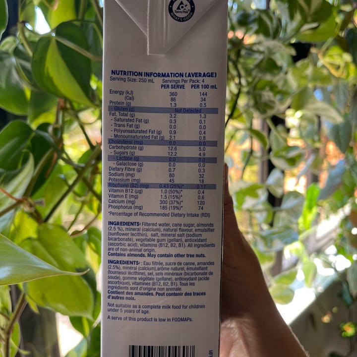 review photo of Sanitarium So Good Vanilla Almond Milk shared by @carlaoliveira on 01 Feb 2022 - review