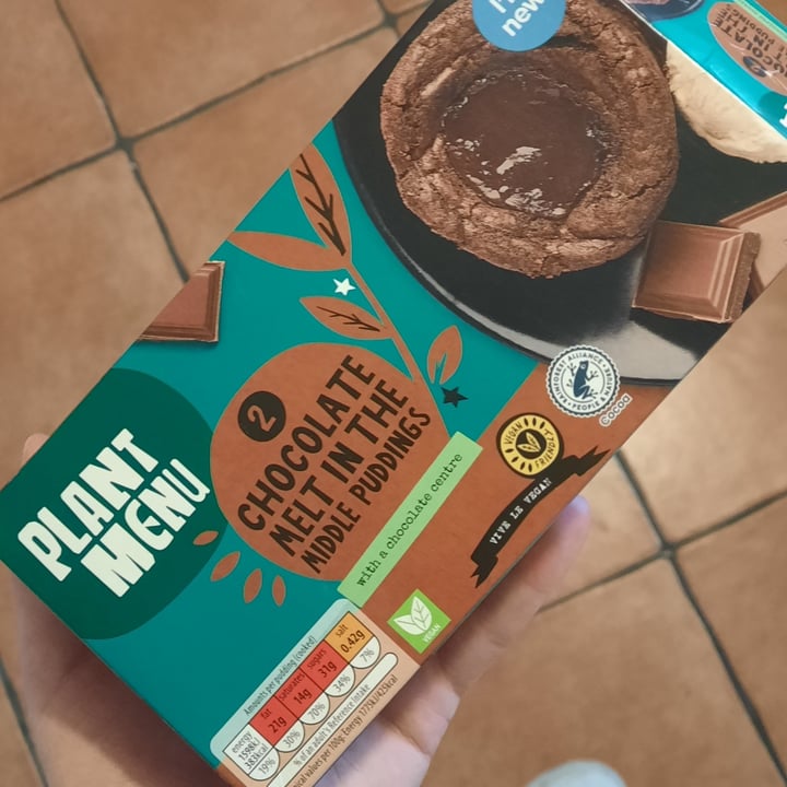 review photo of Plant Menu Chocolate melt in the middle puddings shared by @larisaprelicz on 25 Jan 2021 - review