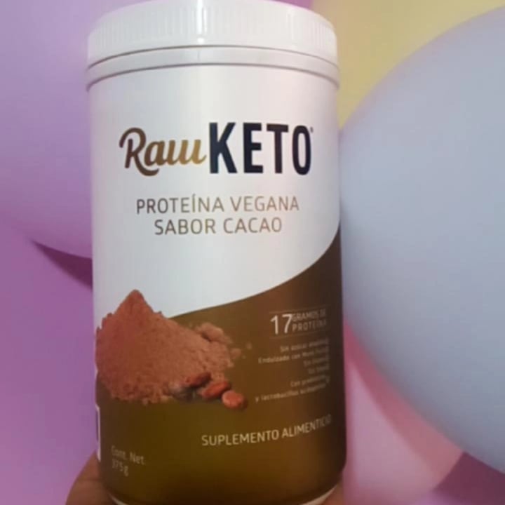photo of Raw Keto Proteína Vegana Sabor Cacao shared by @anafalcon on  09 Aug 2021 - review