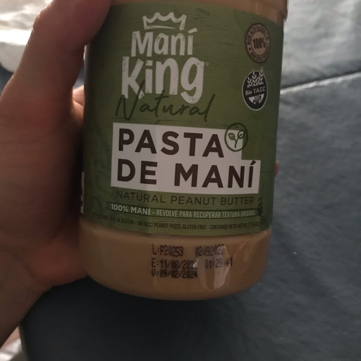 photo of Maní King Mani King Natural Pasta de Mani shared by @fiorec on  28 Oct 2022 - review